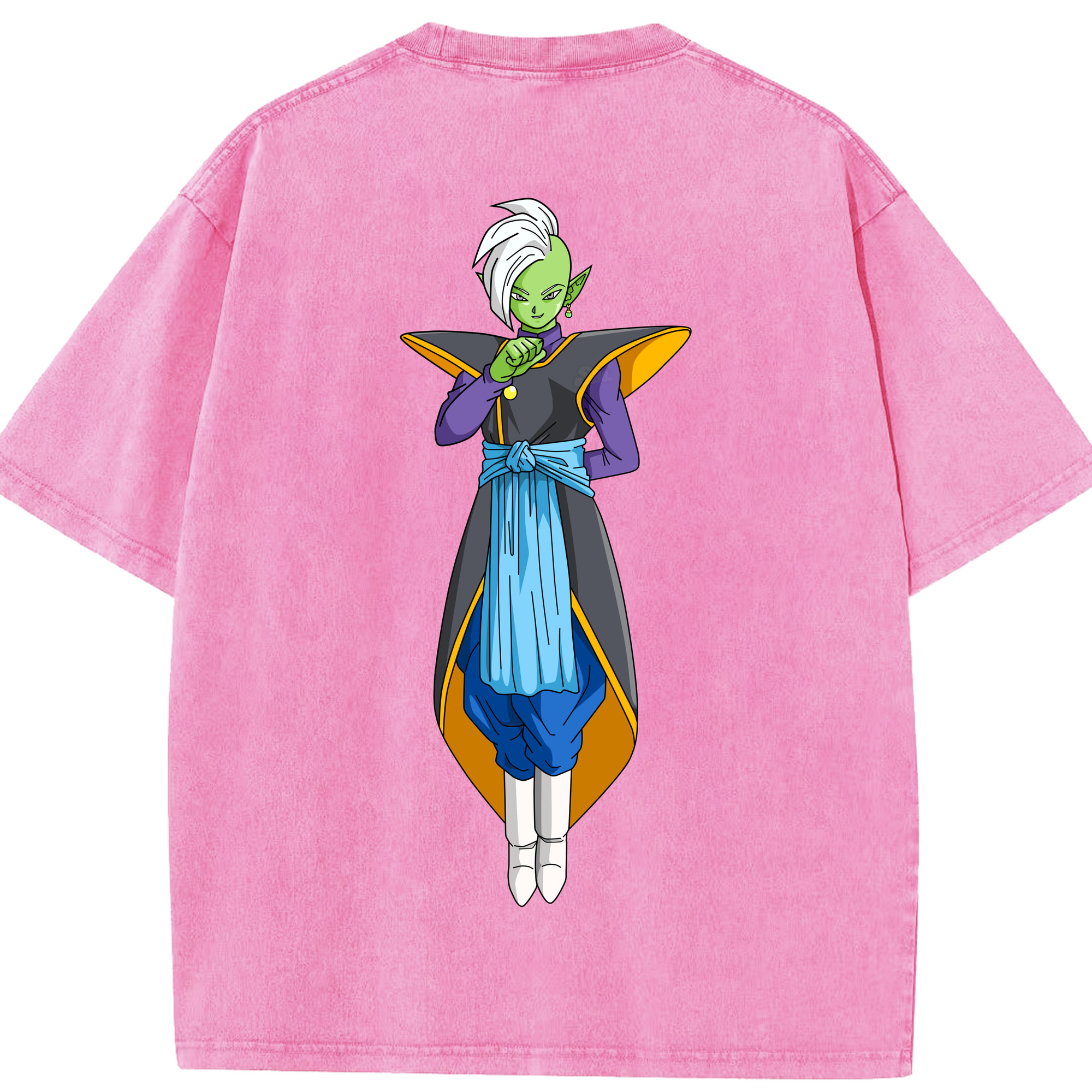 （画像用） ドラゴンボール DRAGON BALL 綿100% ヴィンテージ風 半袖Tシャツ（背面プリント）